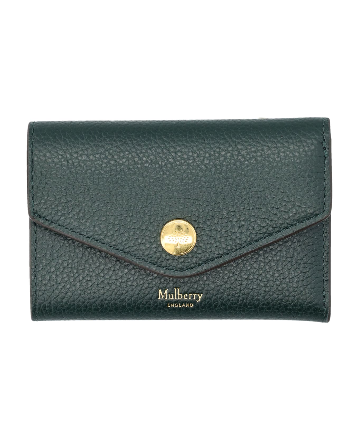 Mulberry Folded Multi-card Wallet - MULBERRY GREEN