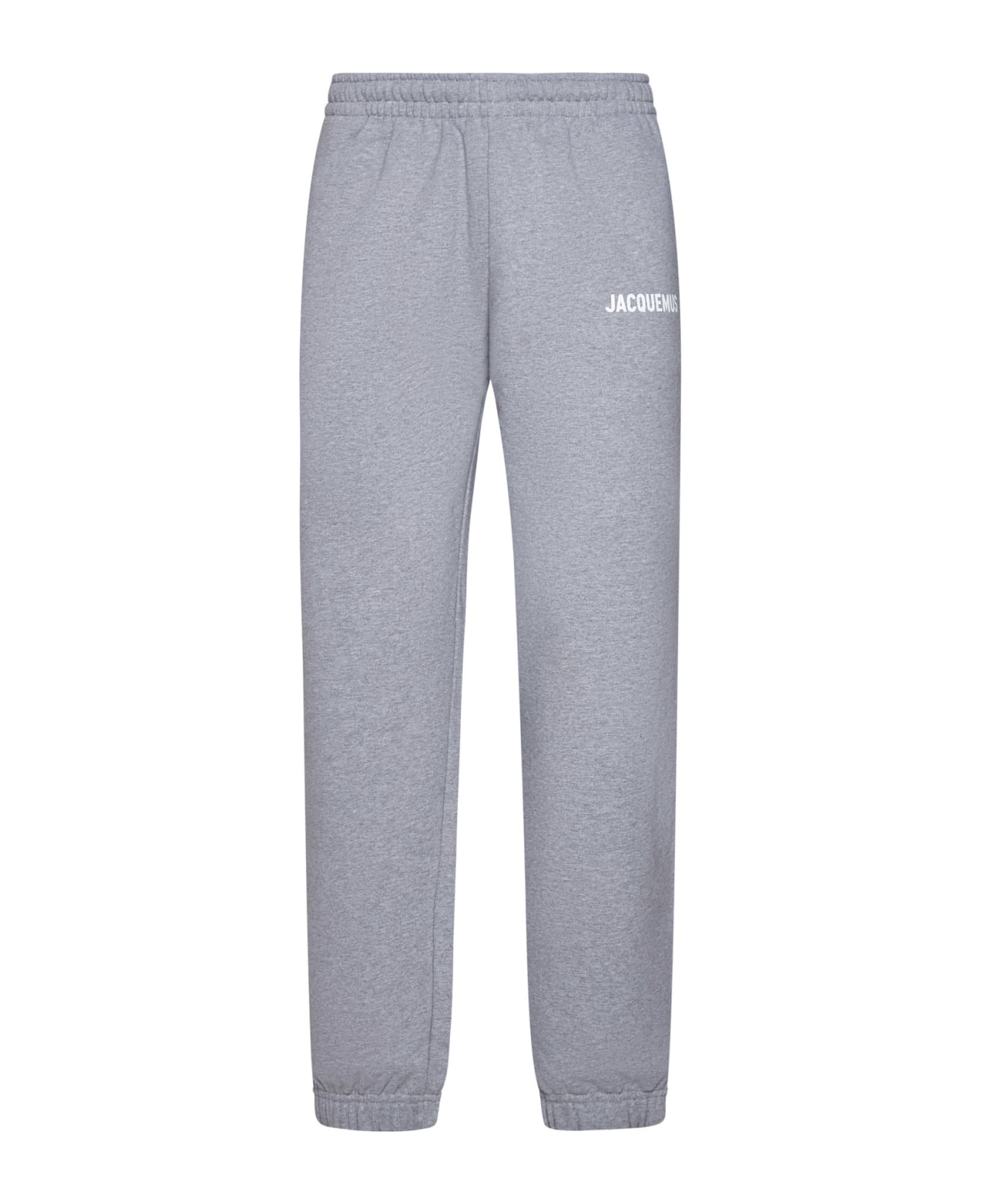 Jacquemus Jogging Pants With Logo - Grey