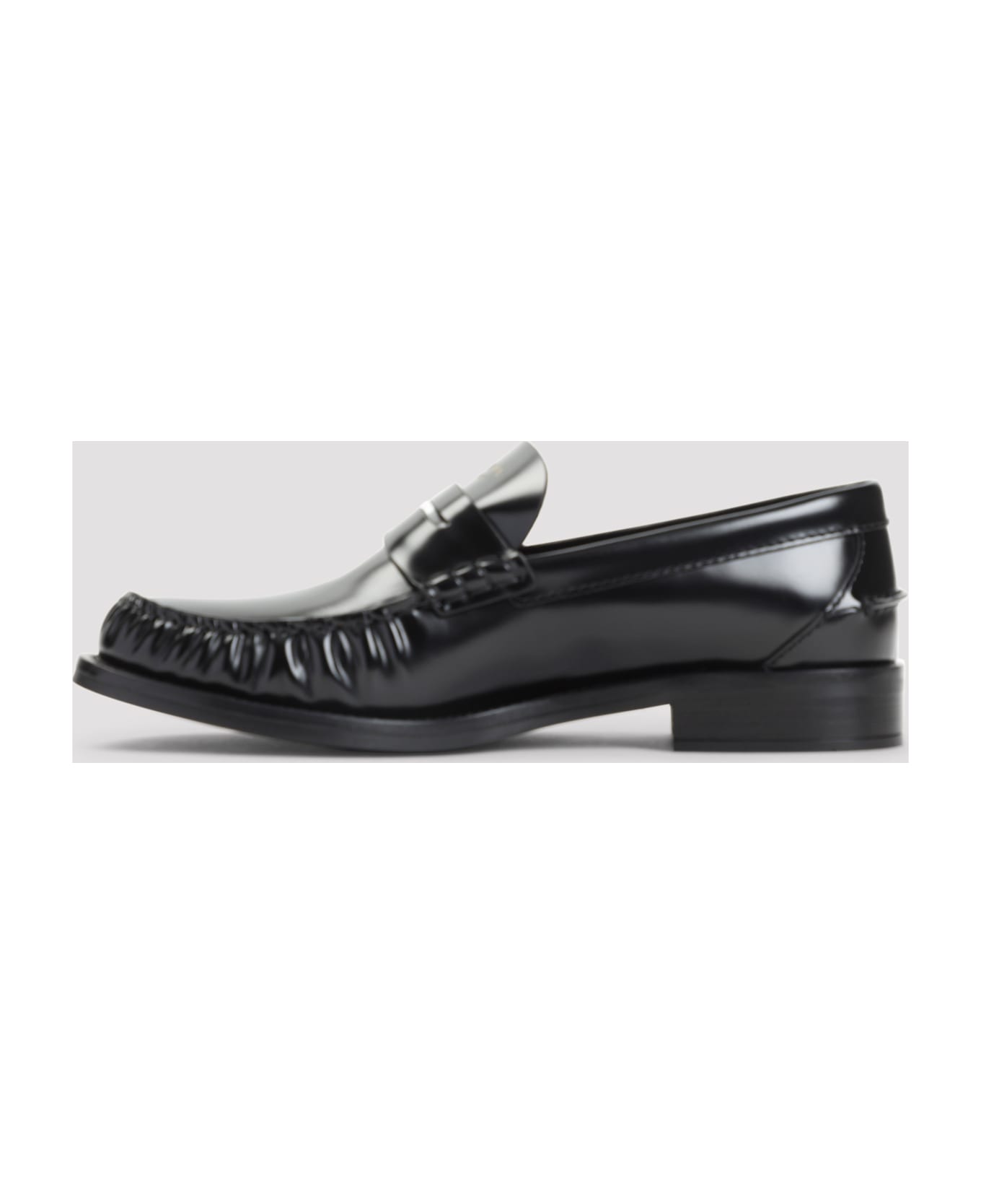 Prada Black Classic Loafers - Nero