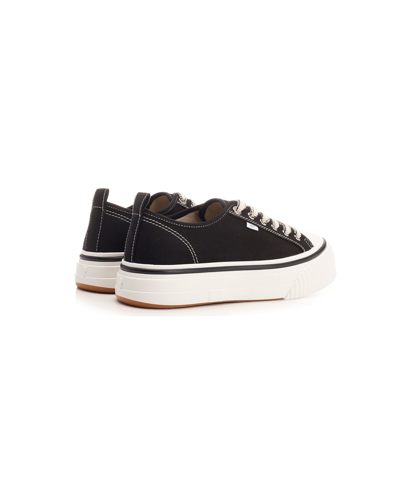 Ami Alexandre Mattiussi Low Top 'ami Sn1980' Sneakers - Black