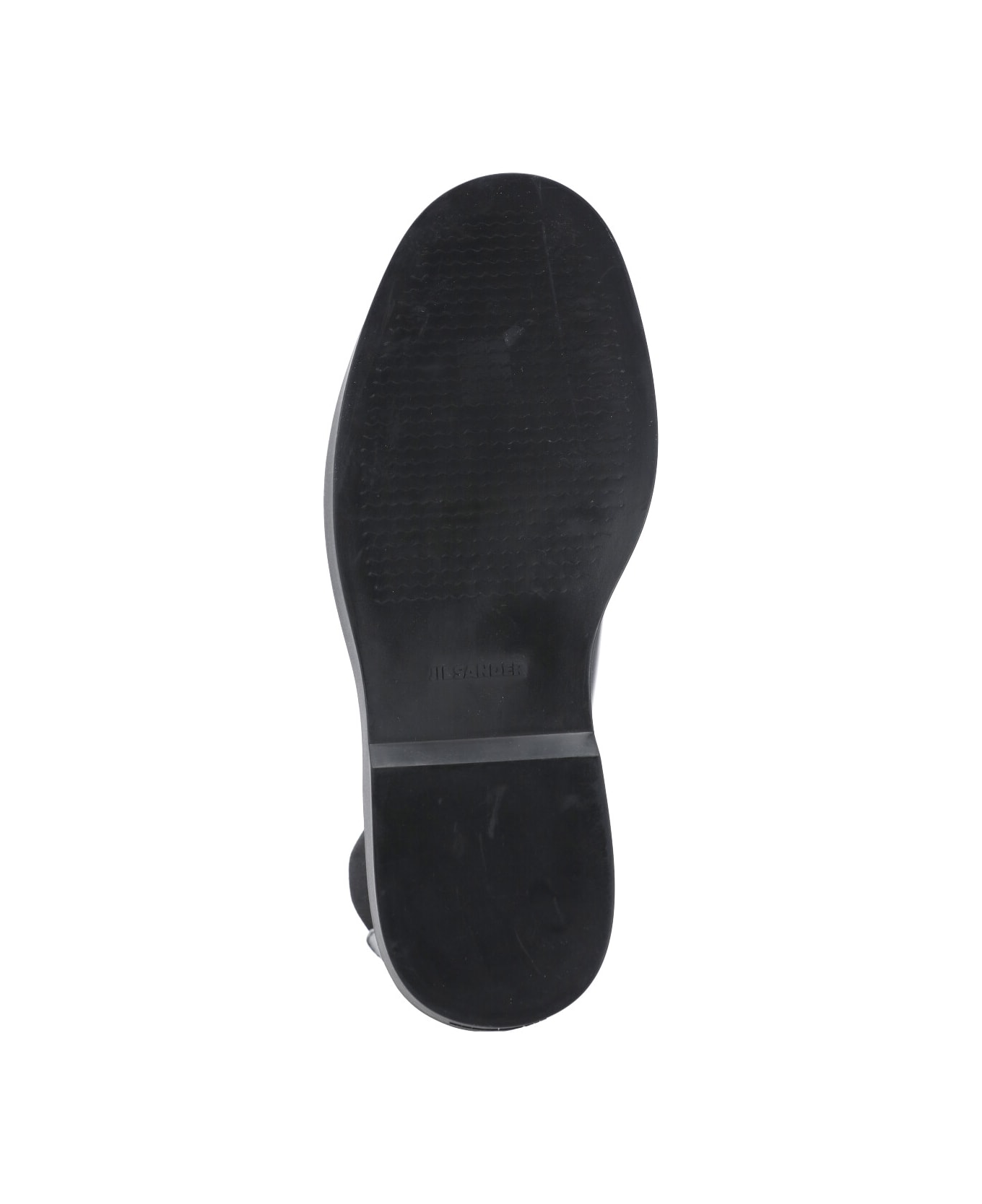 Jil Sander Chelsea Leather Boots - Black