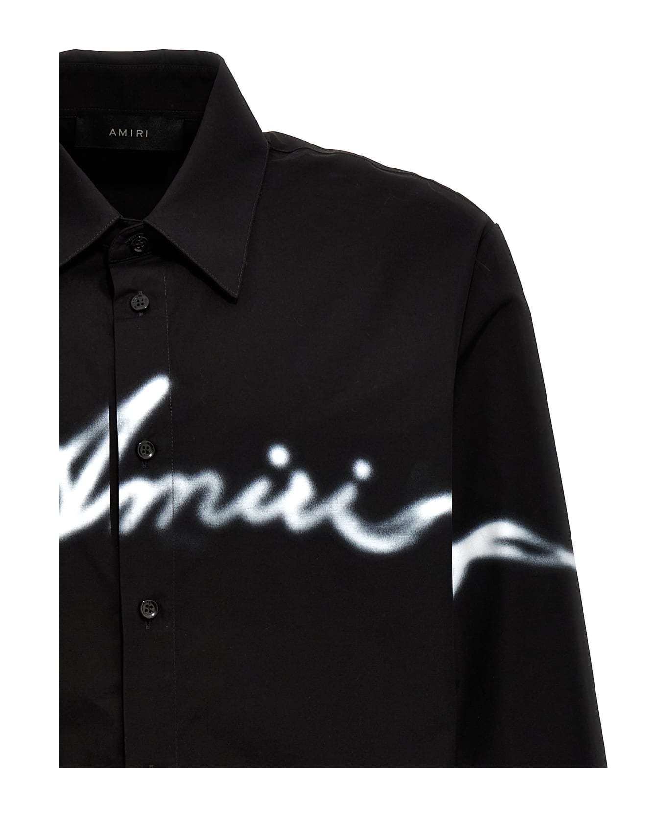 AMIRI 'amiri Smoke' Shirt - White/Black