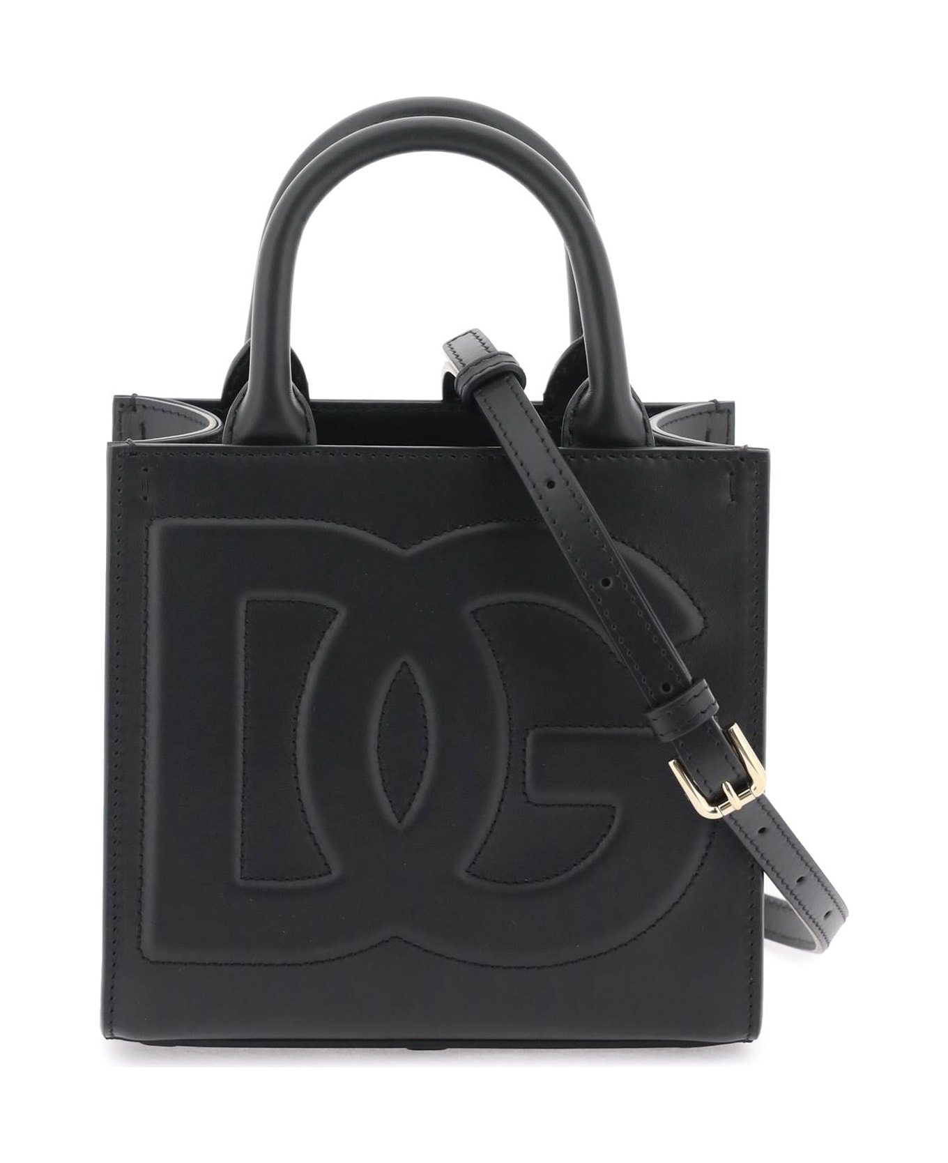 Dolce & Gabbana Dg Daily Small Tote Bag - BLACK