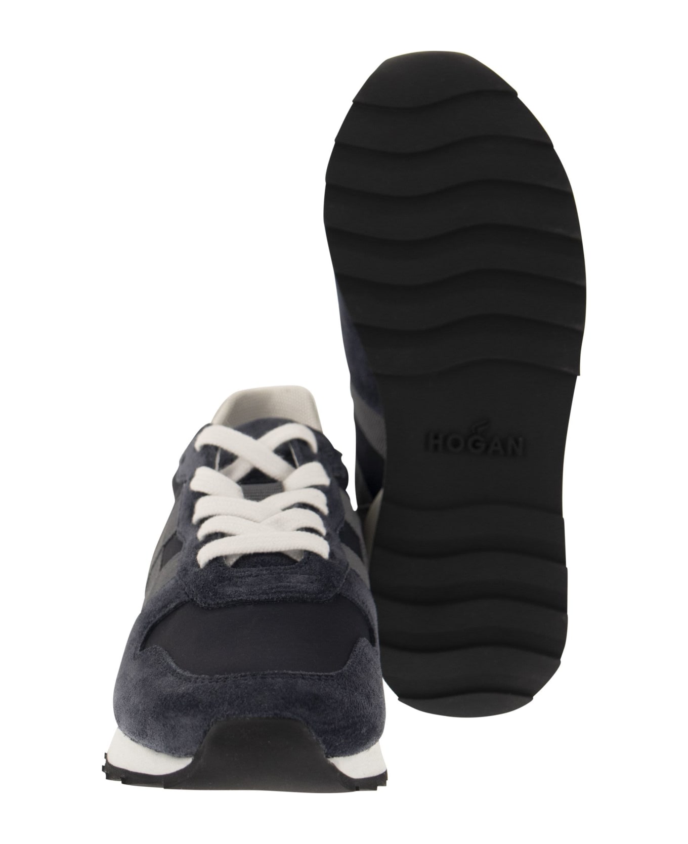 Hogan R261 - Sneakers - Blue/grey
