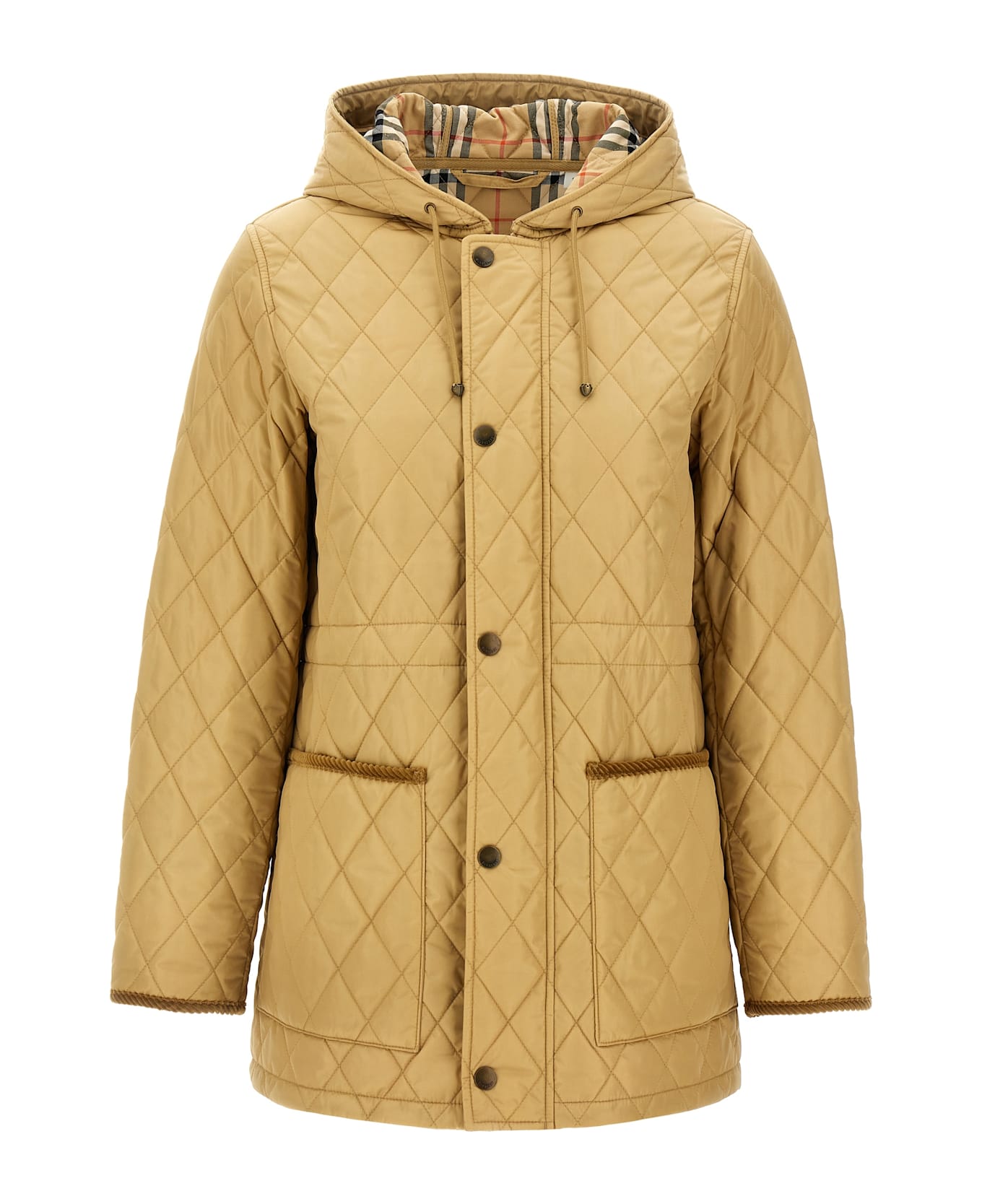 Burberry Jacket Stitching - FLAX
