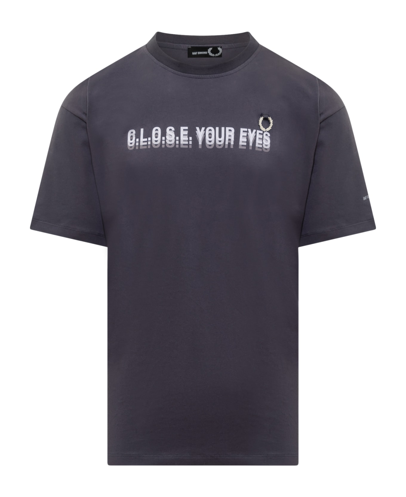 Fred Perry by Raf Simons Fred Perry X Raf Simons T-shirt With Print - NAVY BLUE シャツ