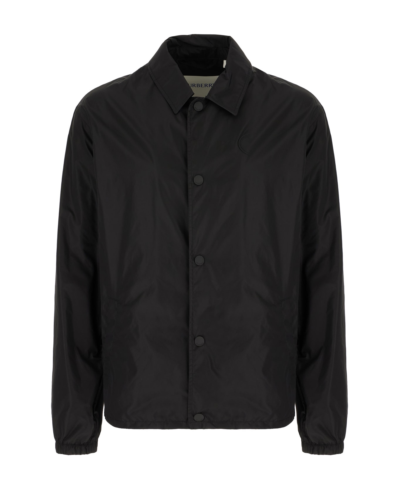 Burberry Black Nylon Jacket - BLACK