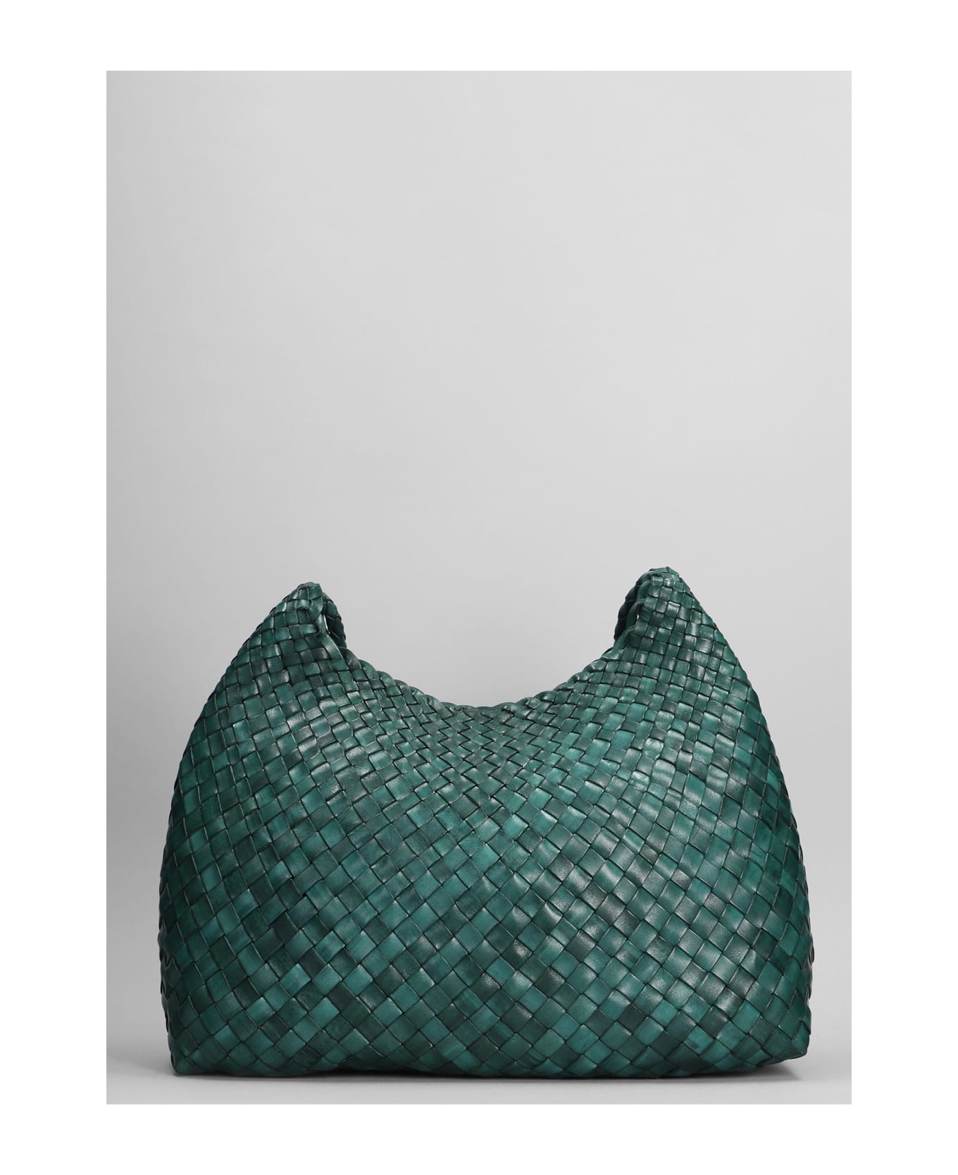 Dragon Diffusion Santa Rosa Shoulder Bag In Green Leather - green