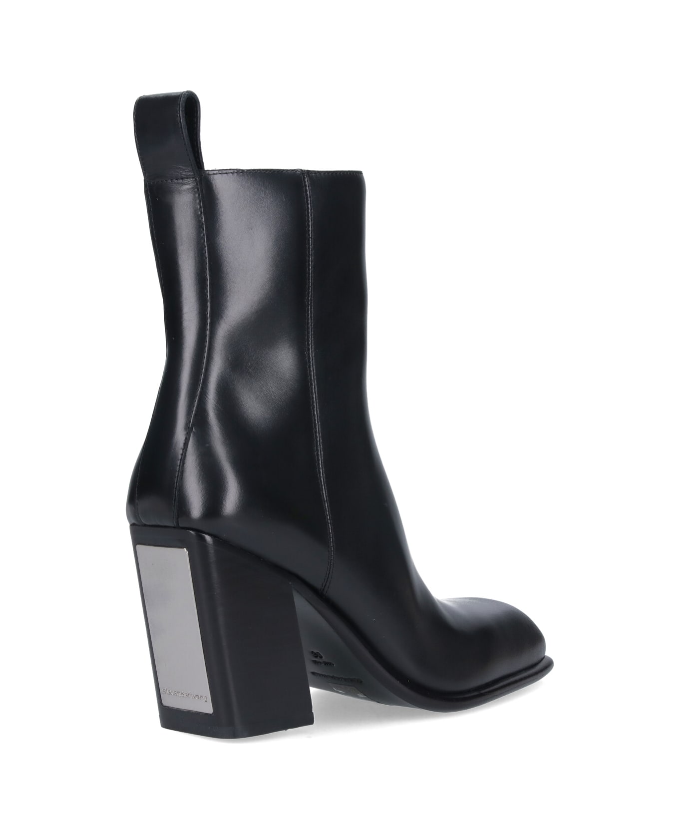 Alexander Wang 'throttle' Ankle Boots - Black  