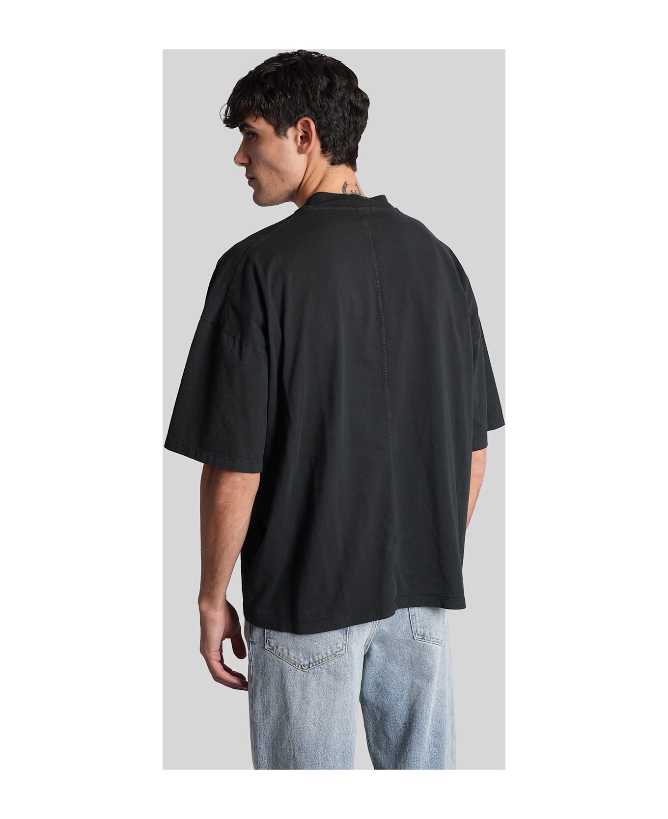 Haikure Virgil T-shirt In Black Cotton - black シャツ