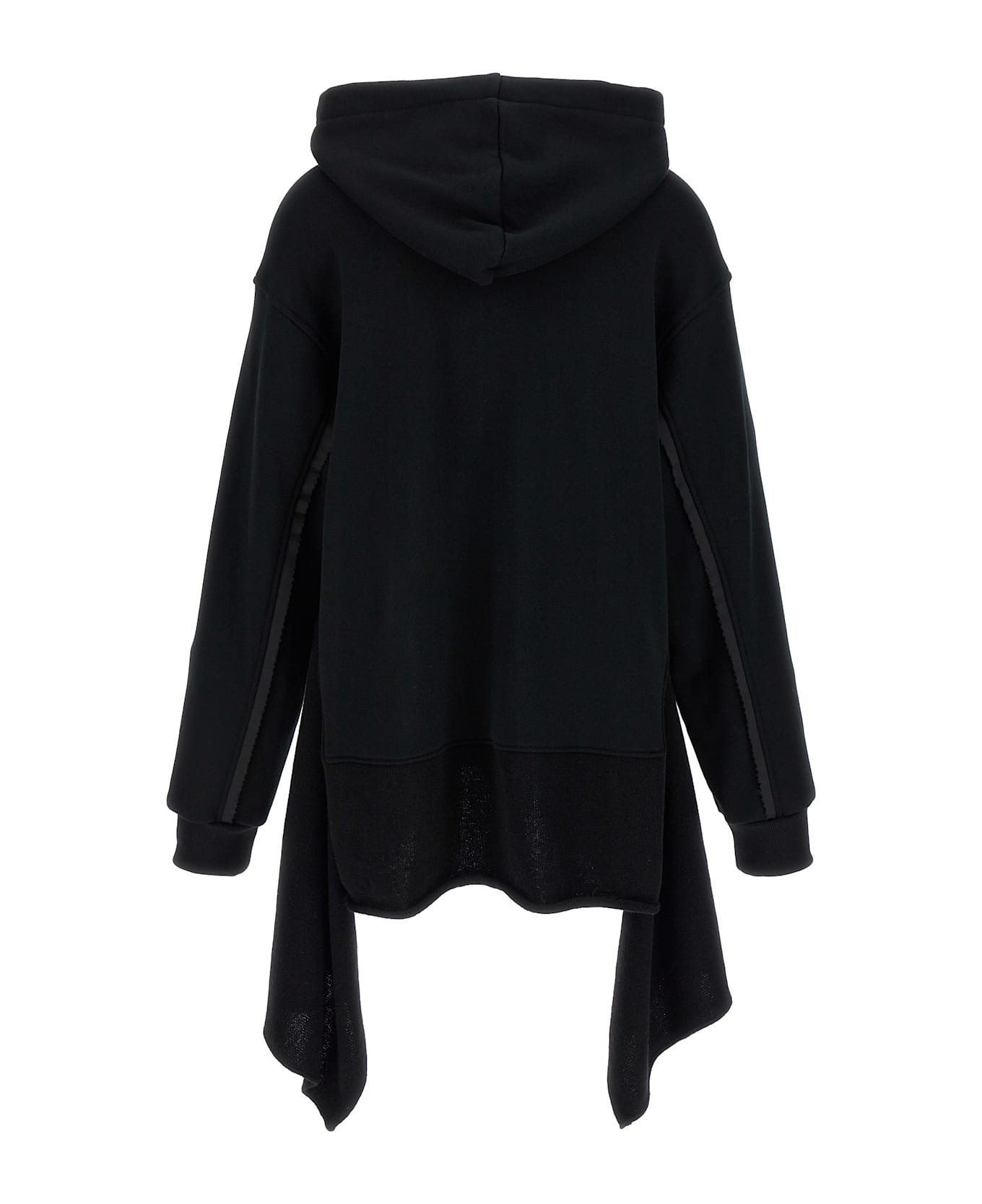 Undercover Jun Takahashi Two-material Hoodie - Black  