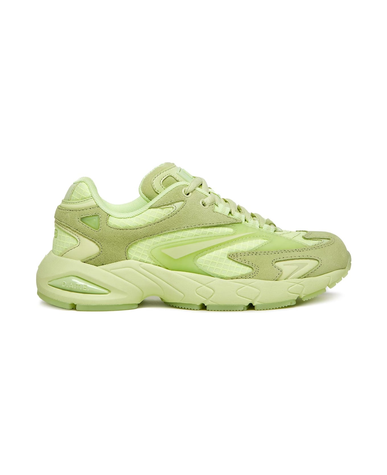 D.A.T.E. Green Sn23 Sneaker - GREEN