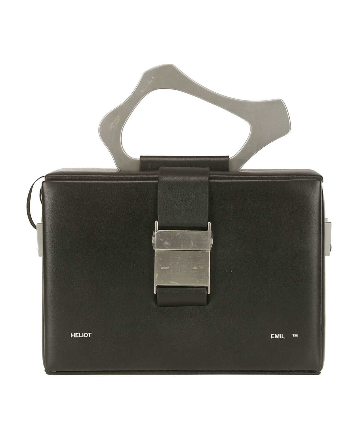 Heliot Emil Solely Box Bag - BLACK