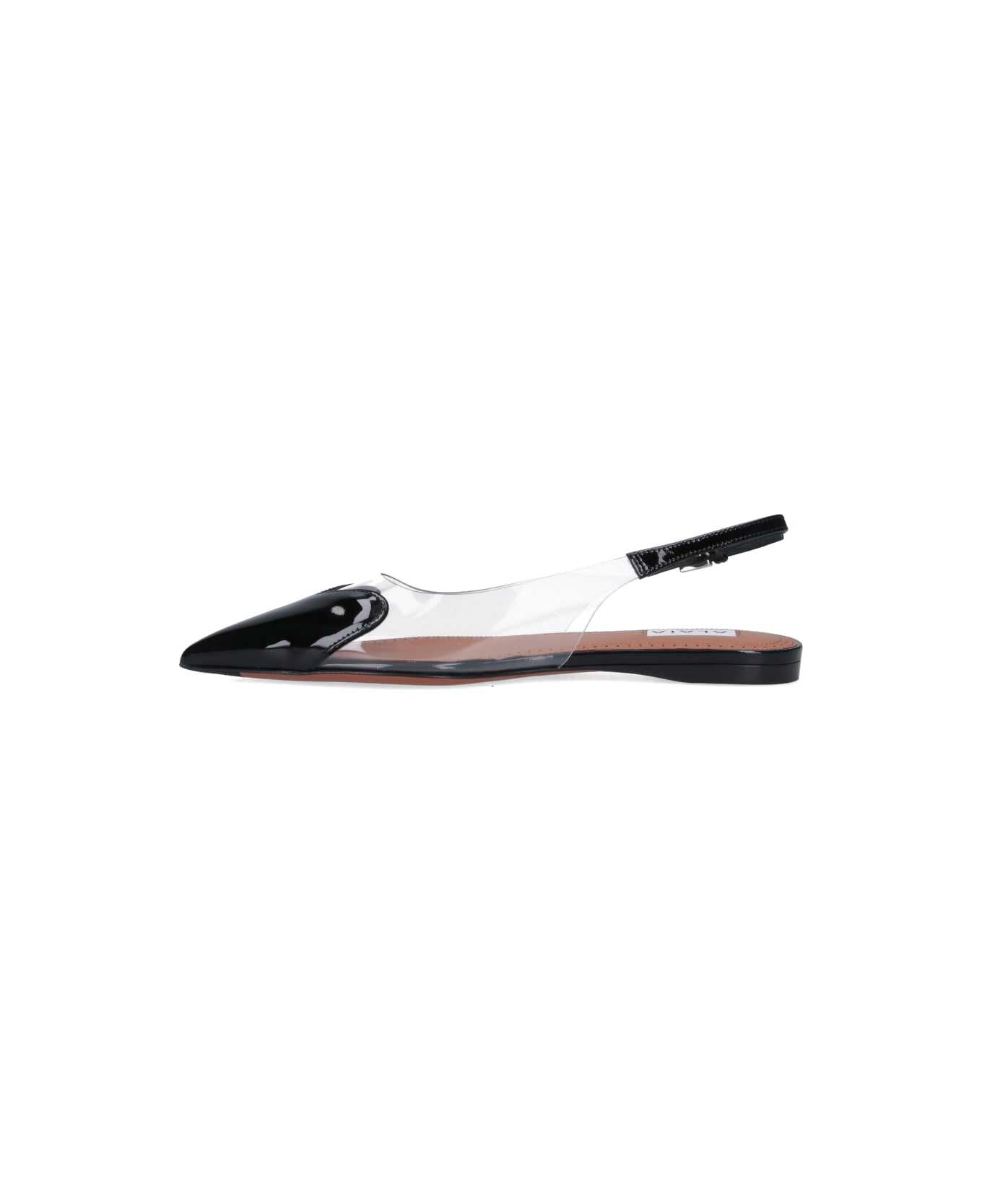 Alaia "le C Ur" Slingbacks - Black  