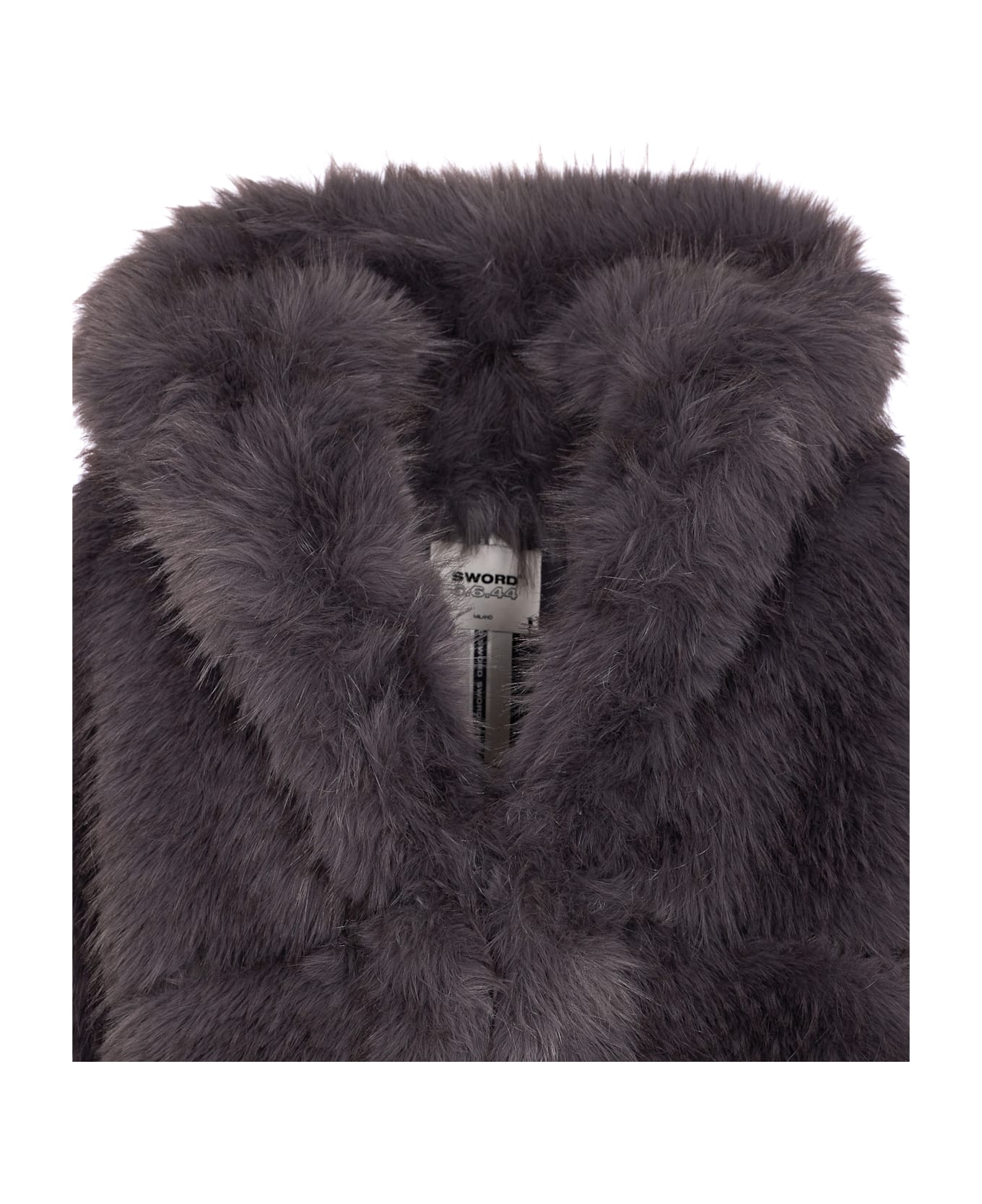 S.W.O.R.D 6.6.44 Faux Fur Jacket - Grey