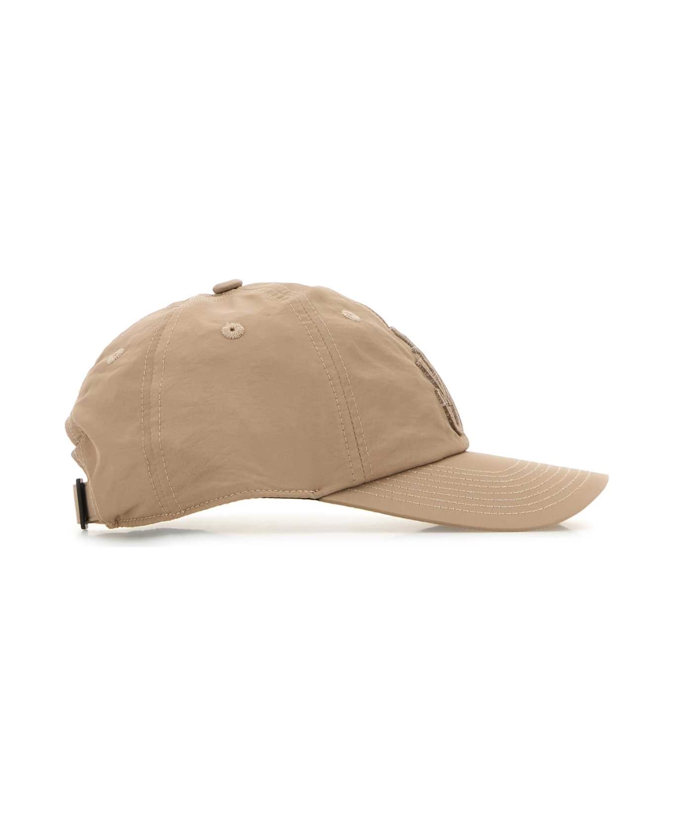 J.W. Anderson Cappuccino Nylon Blend Baseball Cap - TAUPE