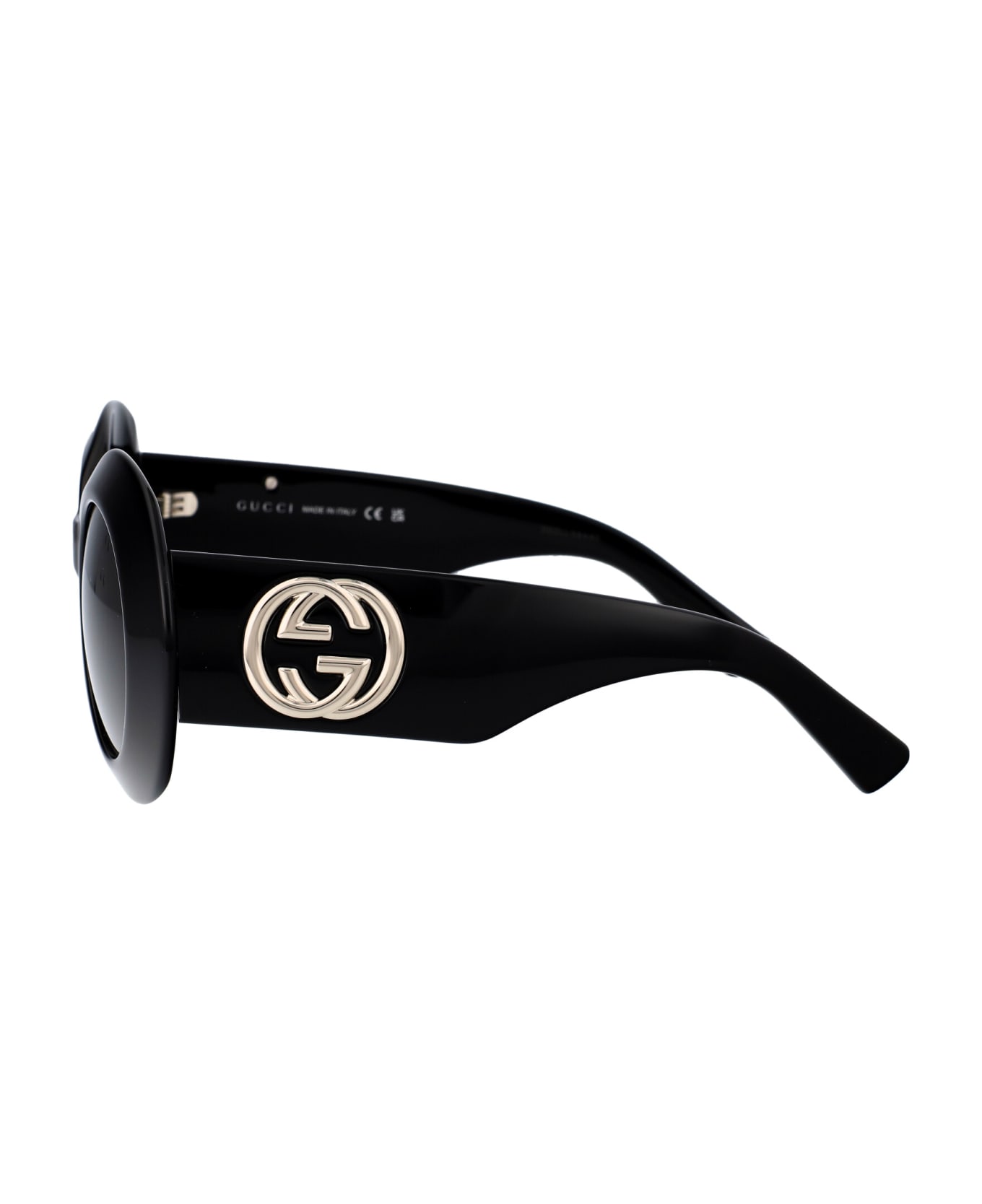 Gucci Eyewear Gg1647s Sunglasses - 007 BLACK BLACK GREY