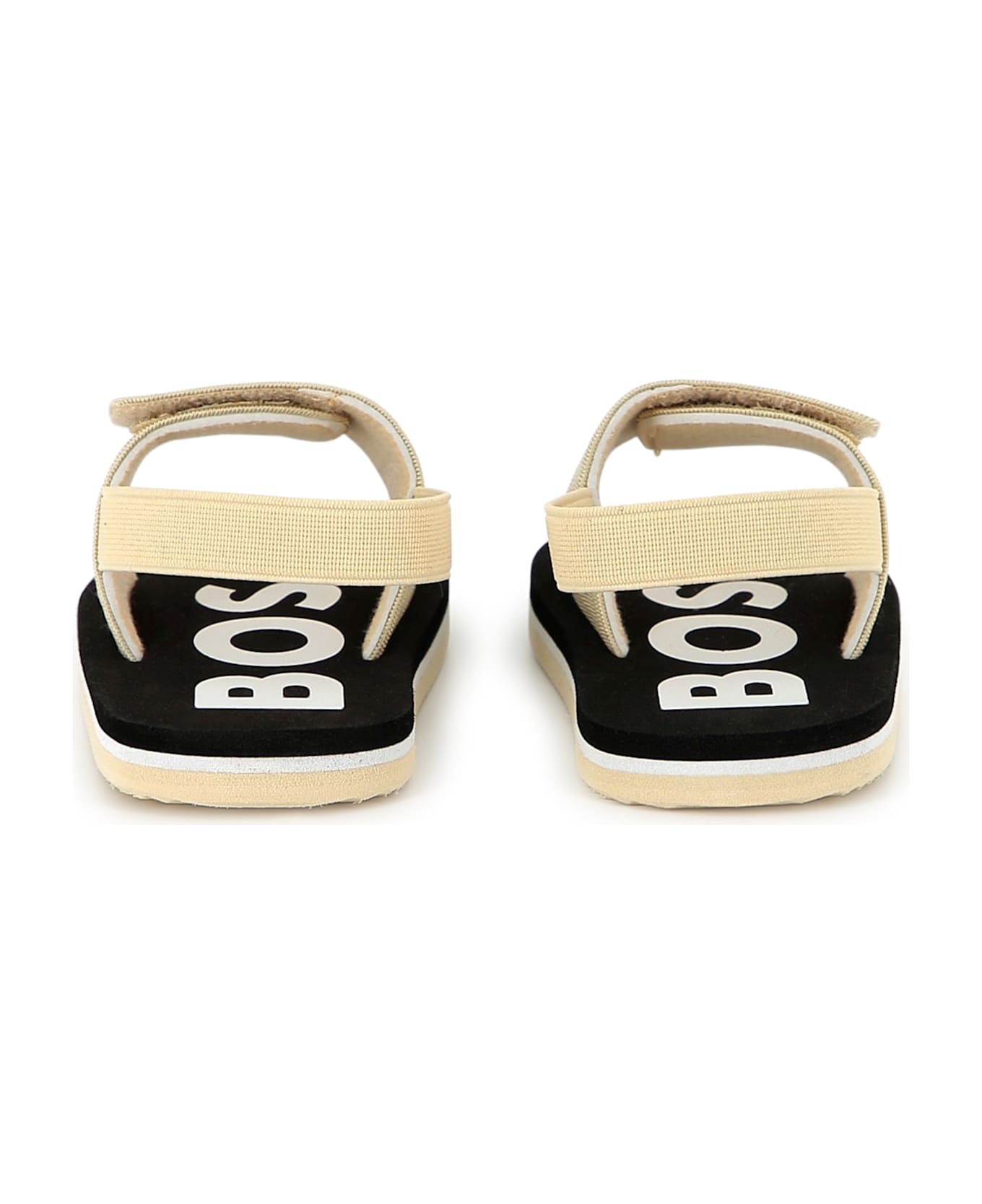 Hugo Boss Sandali Con Stampa - Beige