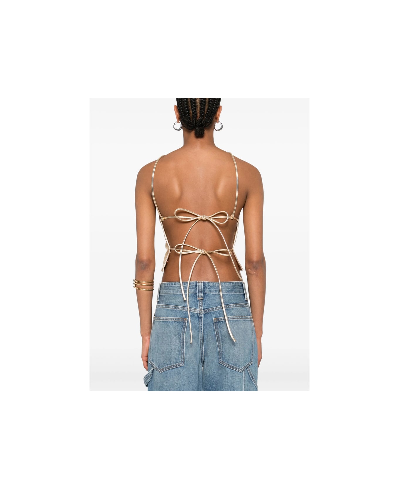 Cult Gaia Top - GOLD