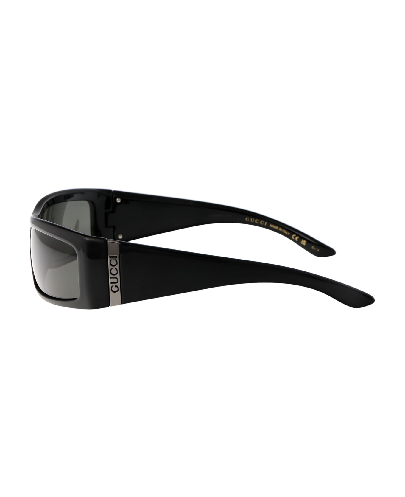 Gucci Eyewear Gg1492s Sunglasses - 007 BLACK BLACK GREY