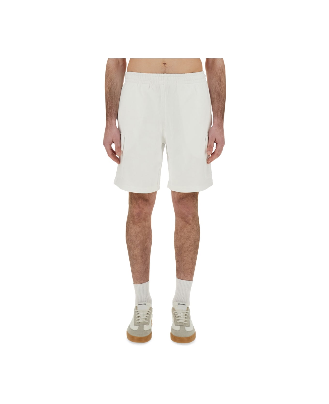 Lacoste Short Cargo - WHITE