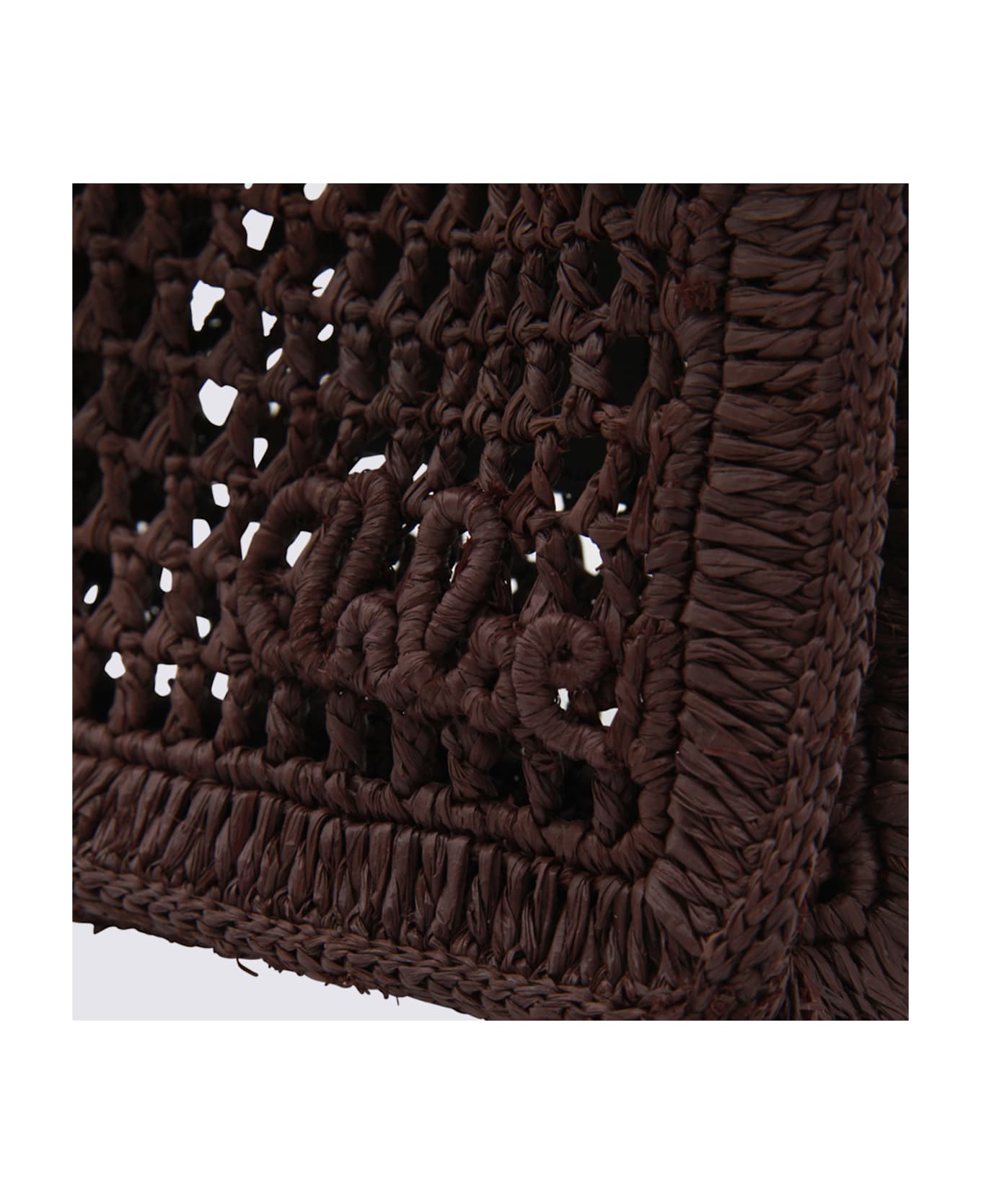 Chloé Brown Raffia Totes - Kohl Brown