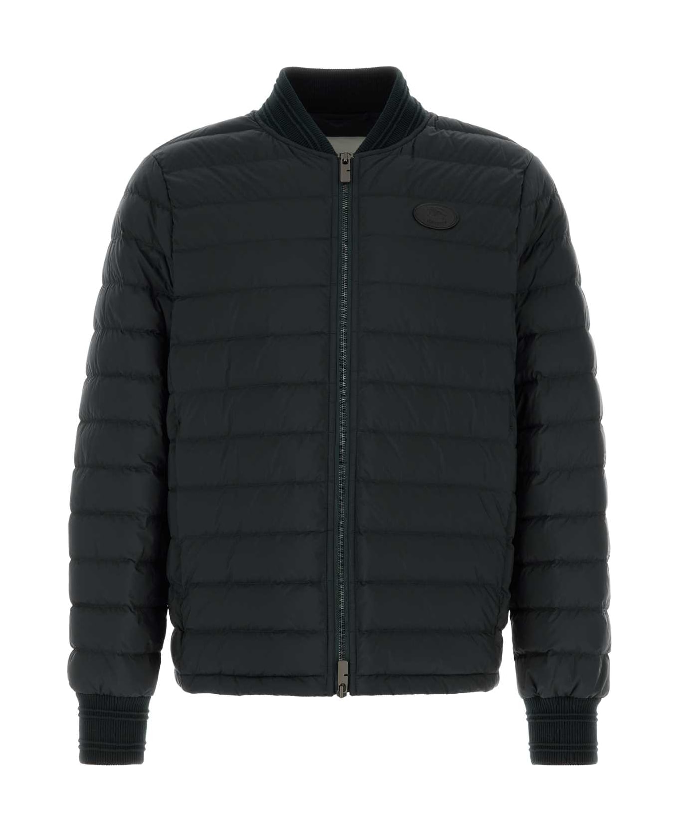 Burberry Black Nylon Down Jacket - BLACK