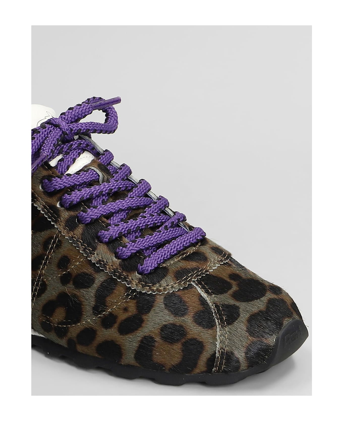 Ash Kill Bill Sneakers In Animalier Pony Skin - Animalier