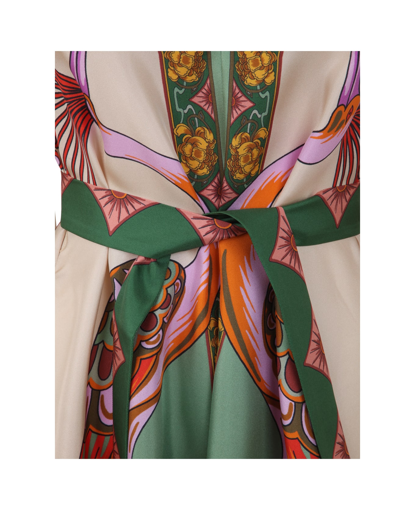 La DoubleJ Mini Magnifico Placée Dress - Foulard Liberty ワンピース＆ドレス