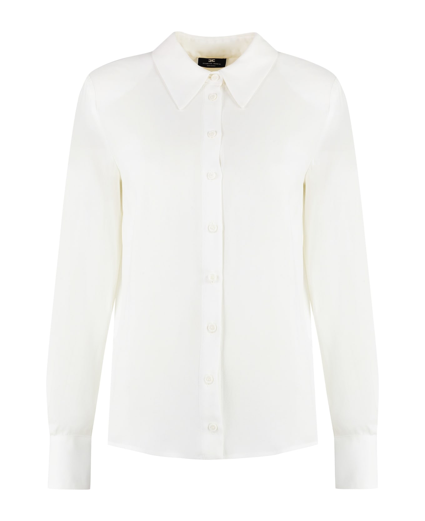 Elisabetta Franchi Georgette Shirt - White