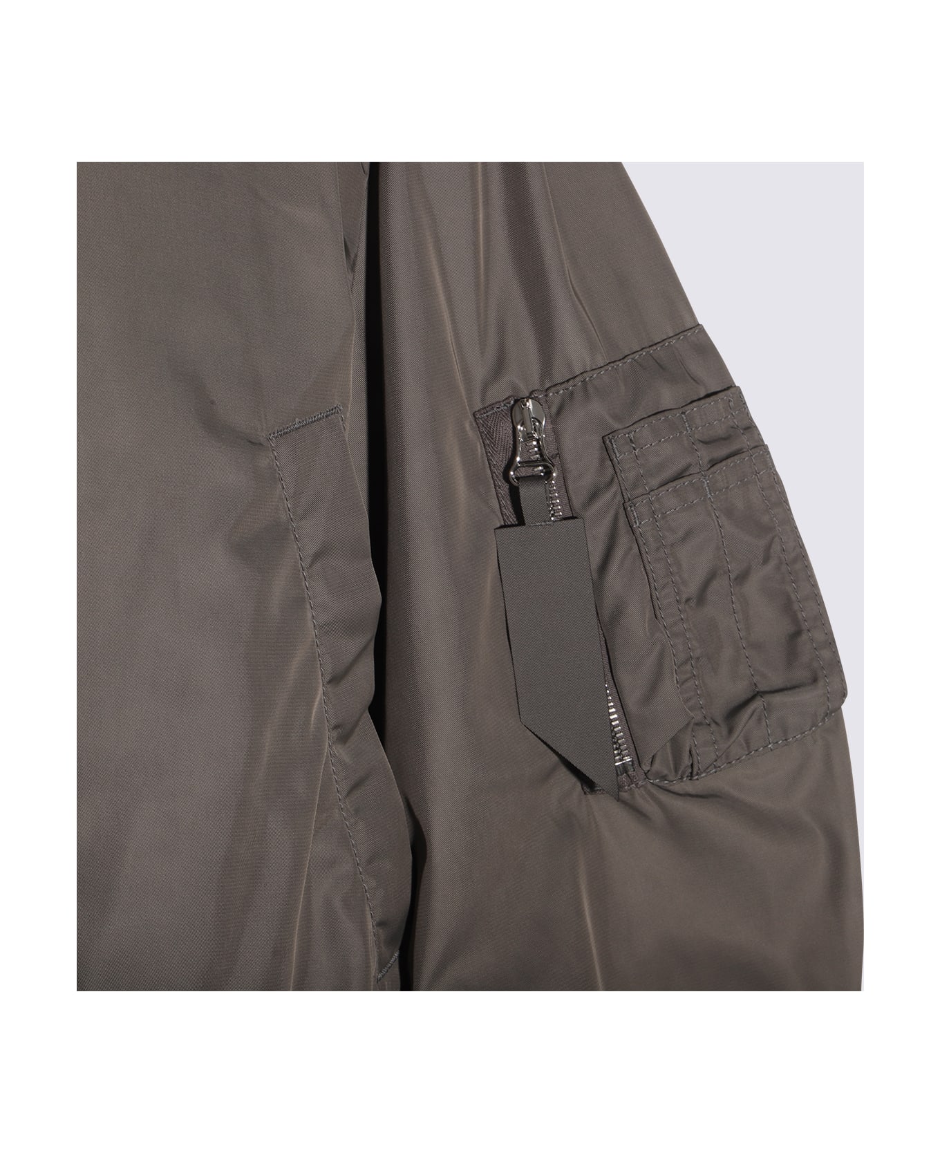 The Attico Grey Casual Jacket - Grey