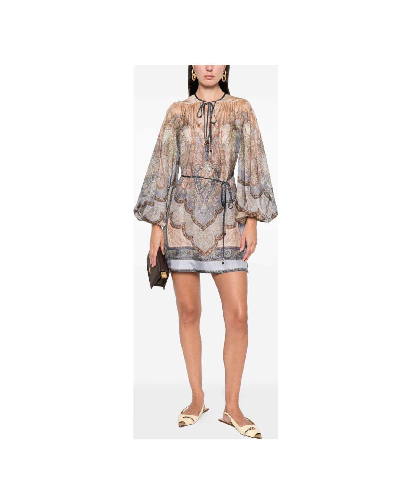 Zimmermann Wanderlust Silk Tunic - MULTICOLOUR