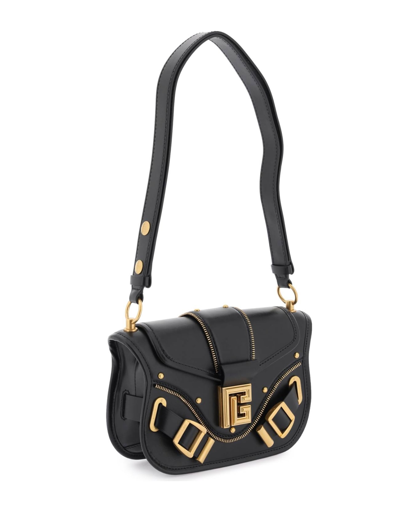 Balmain Blaze Shoulder Bag - Pa Noir