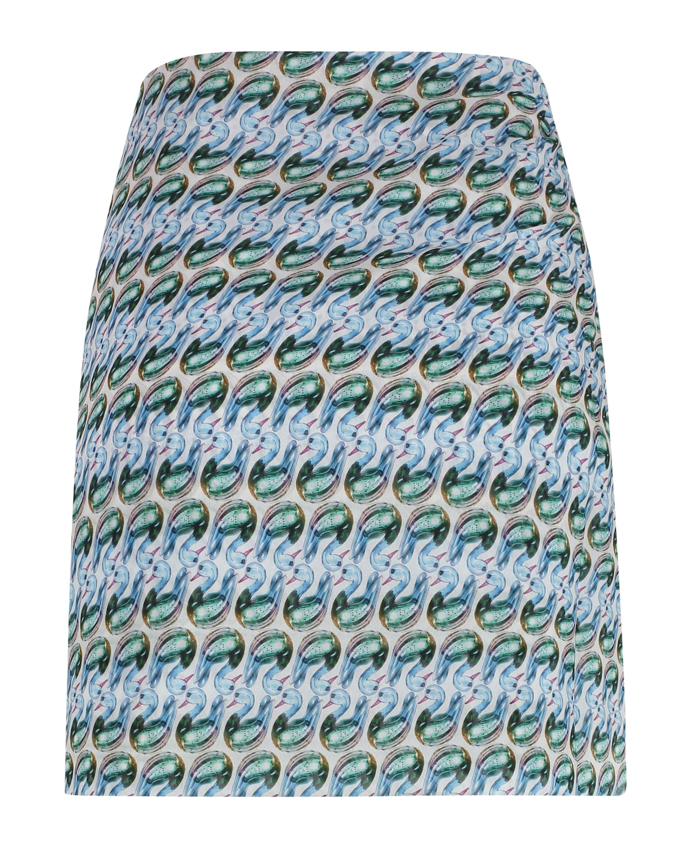Tory Burch Printed Silk Sarong - Multicolor
