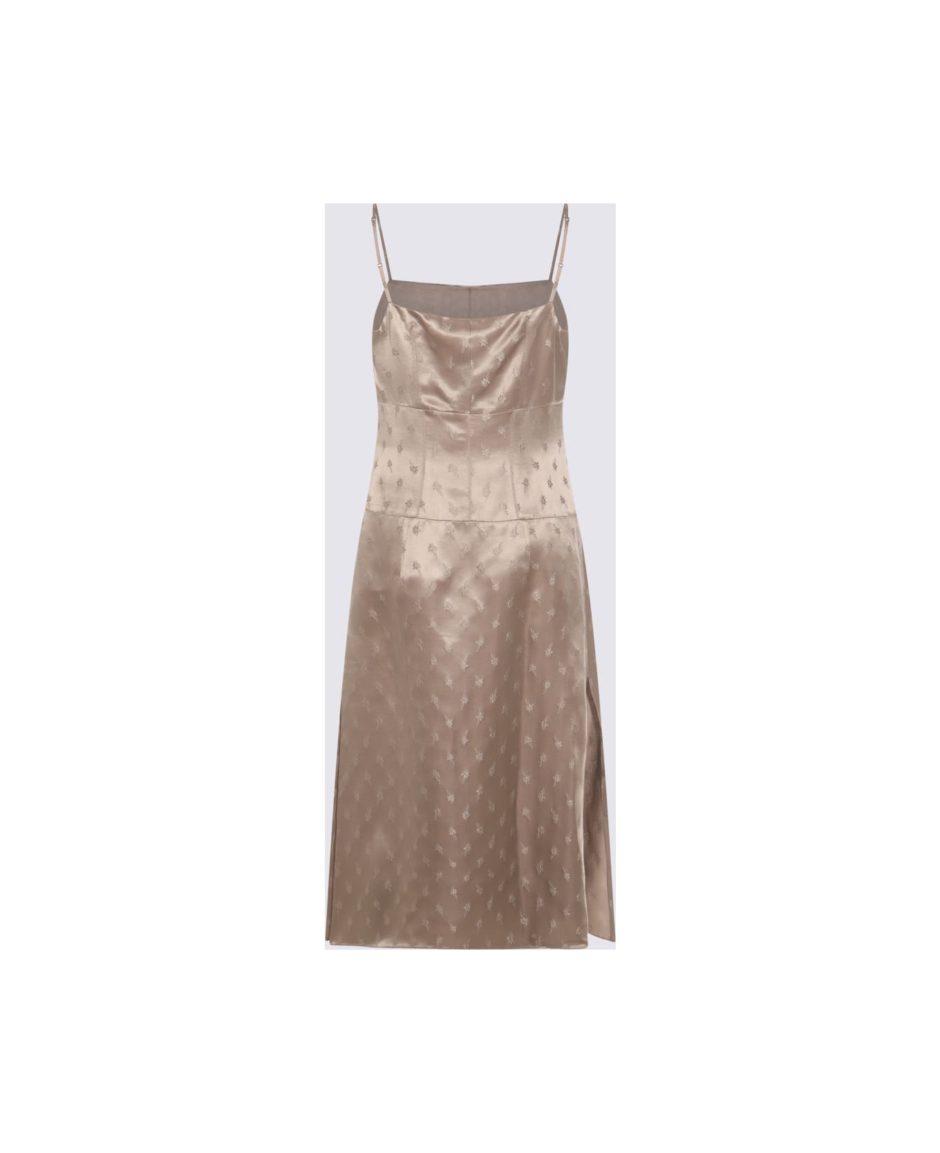 Fendi Beige Silk Dress - BARLEY