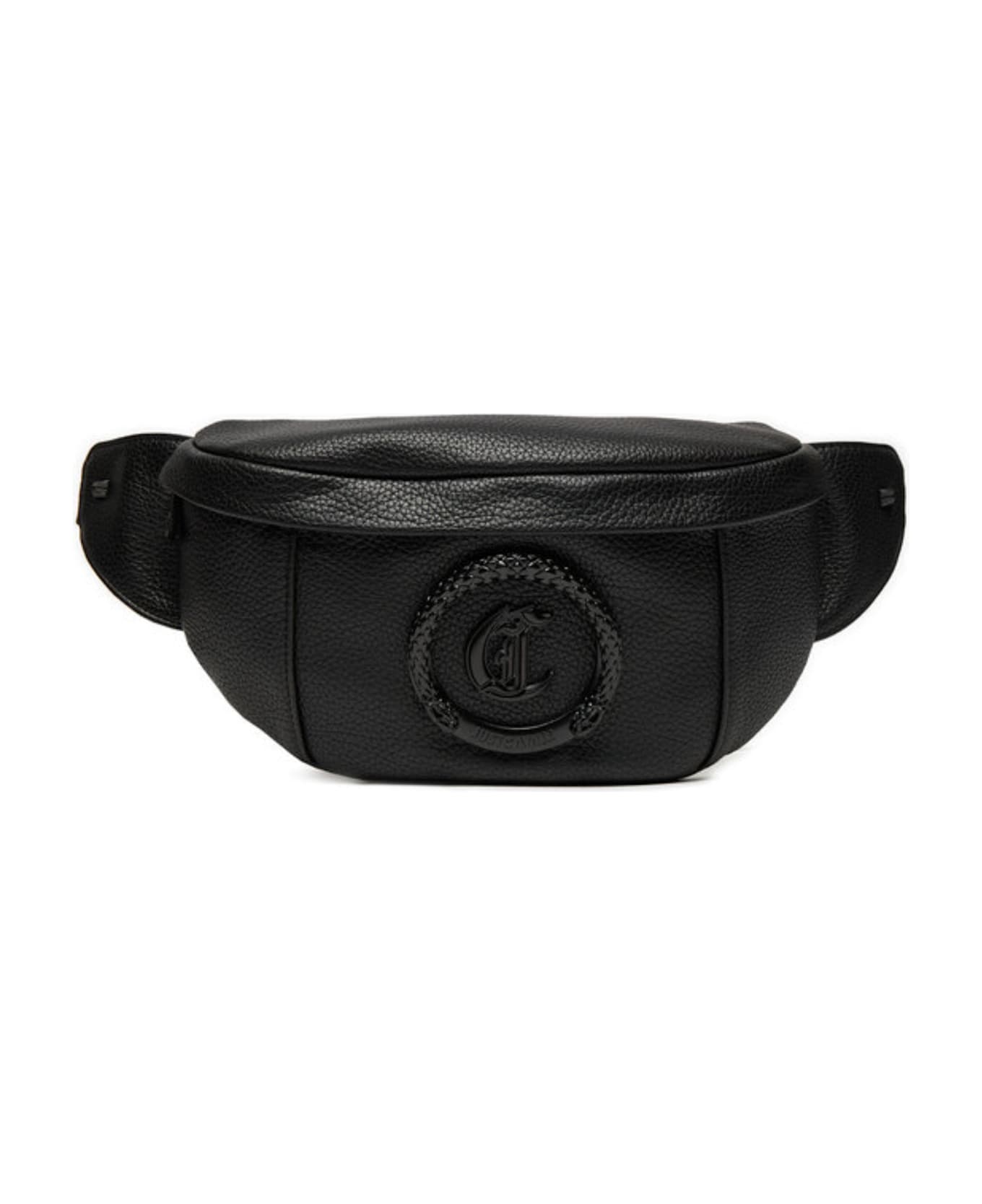 Just Cavalli Black Waist Bag - Black