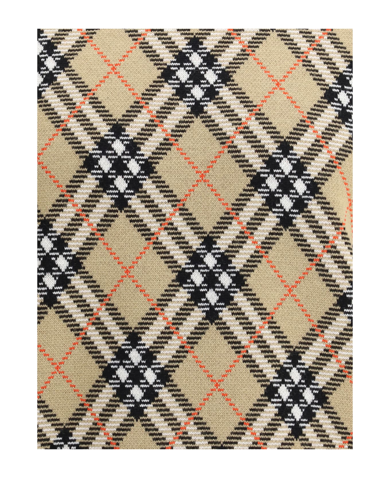 Burberry Archive Check Wool Sweate