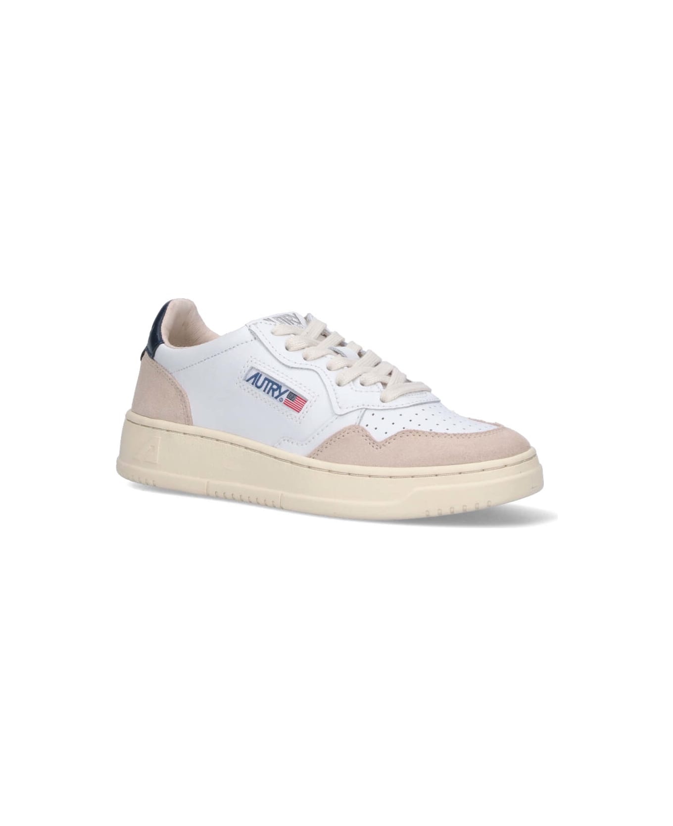 Autry 'medalist' Low Sneakers - White