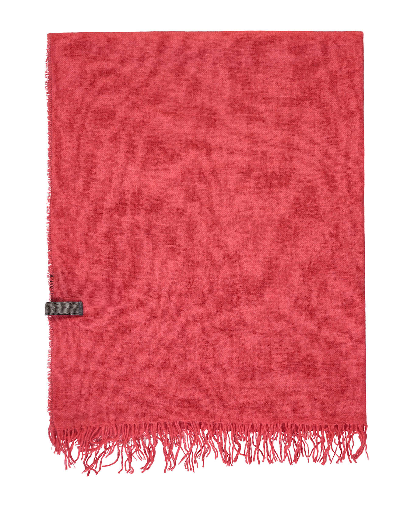 Fabiana Filippi Wool Blend Scarf - Coral