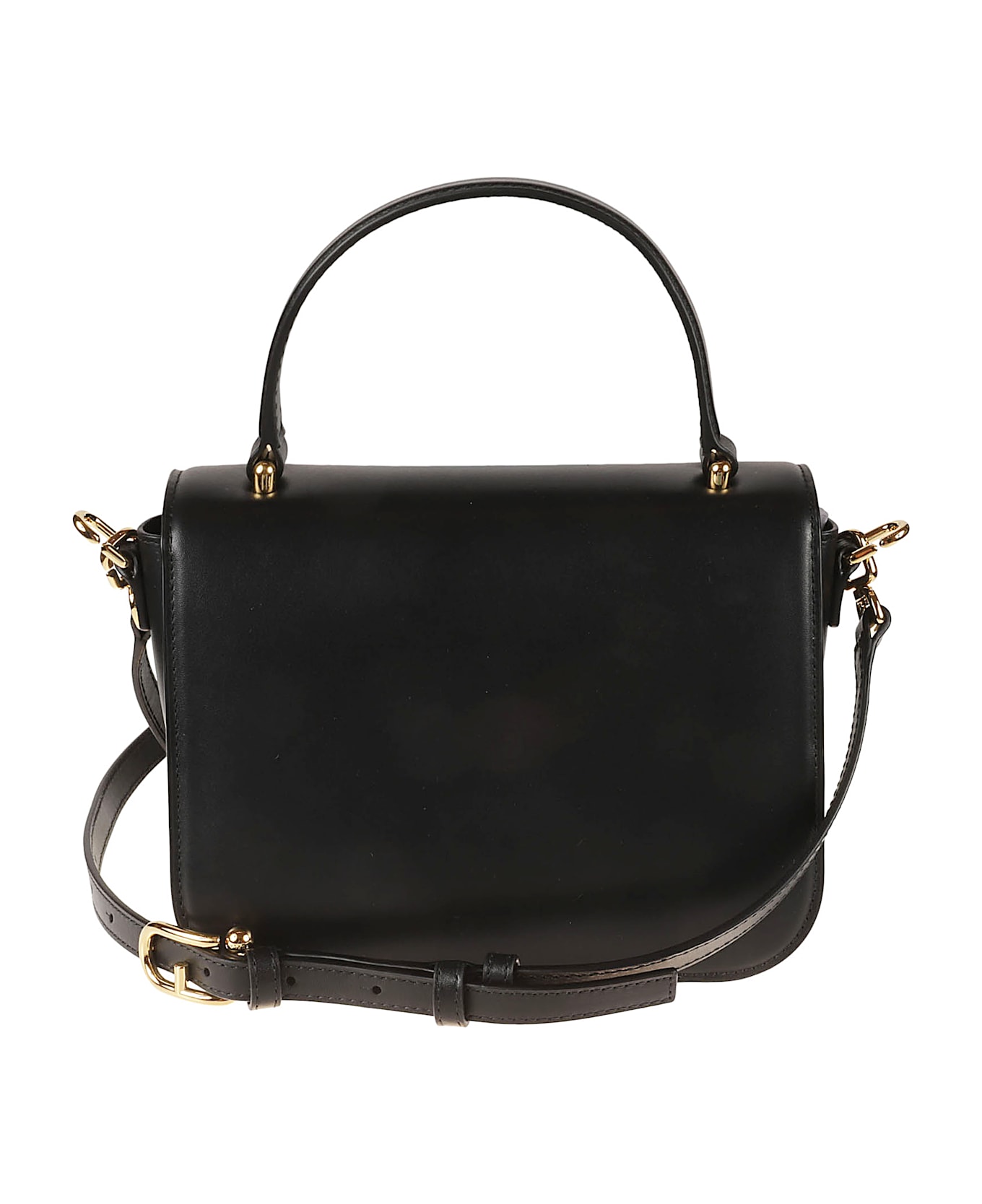 Furla Snap-lock Flap Shoulder Bag - Black