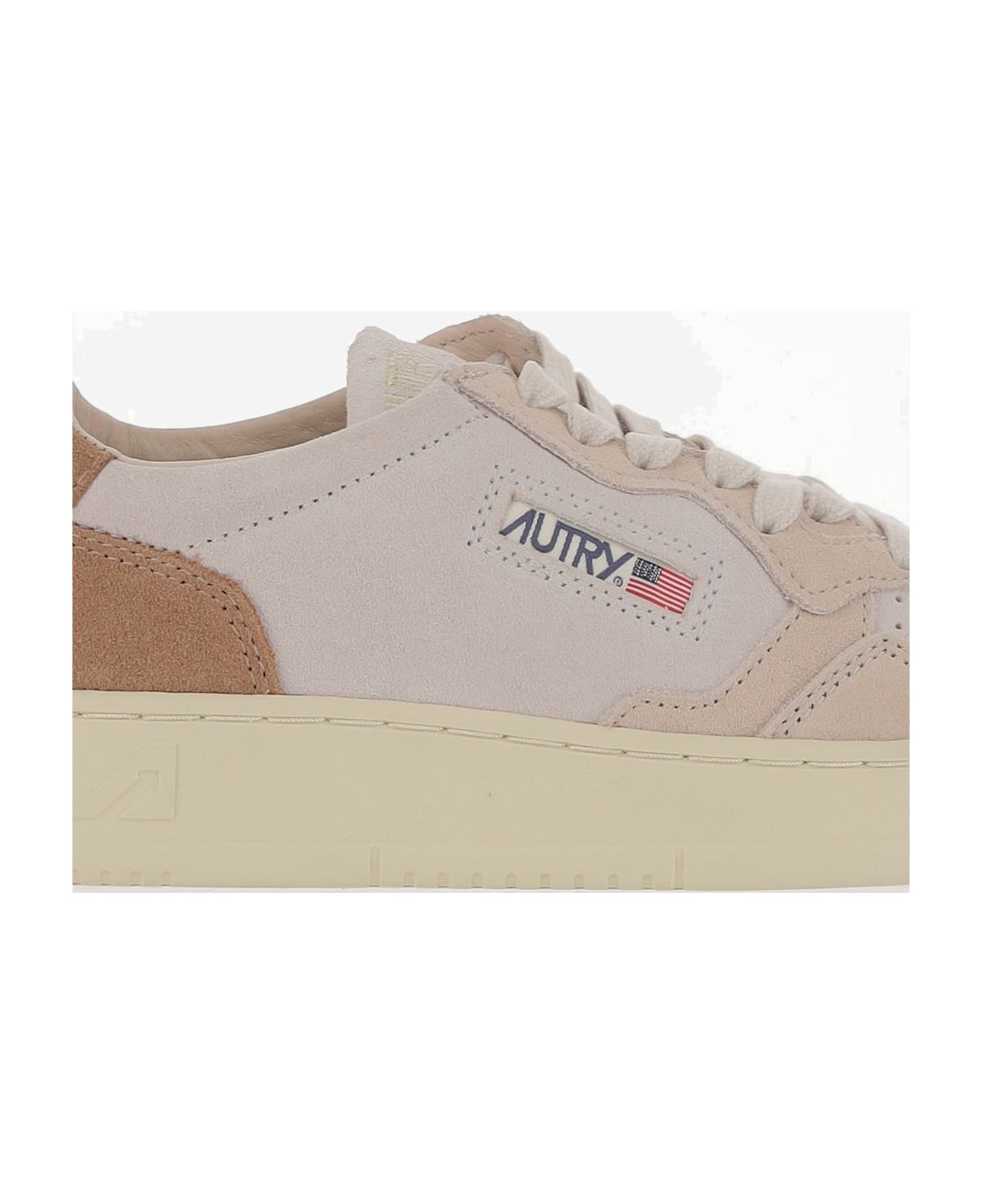 Autry Low Medalist Sneakers - Red