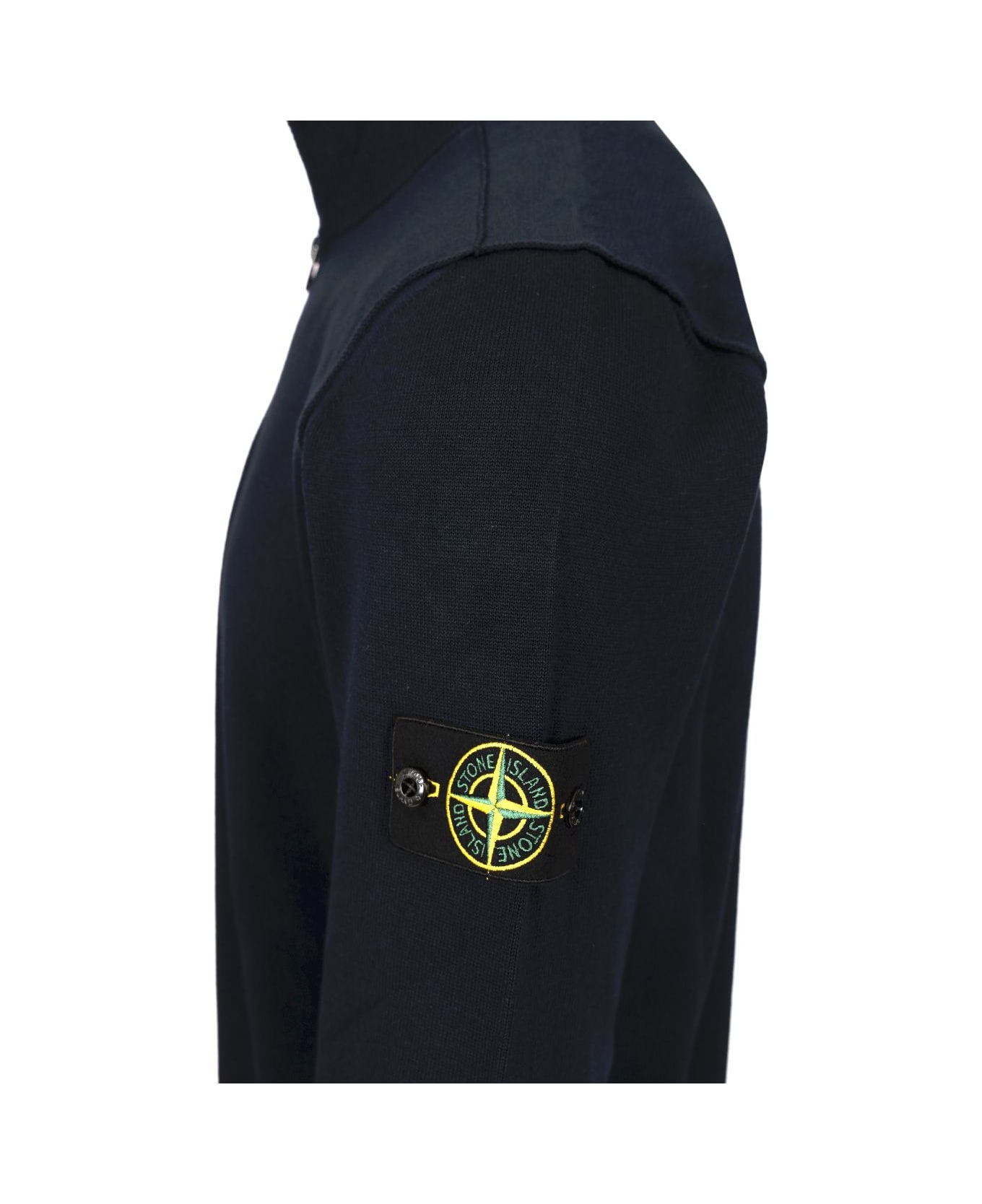 Stone Island Cotton Sweater - Blue