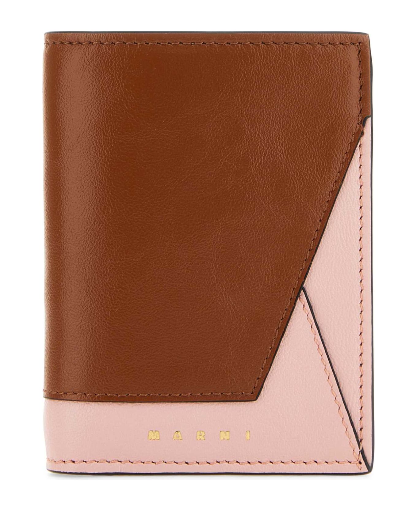Marni Two-tone Leather Wallet - ZO670 財布