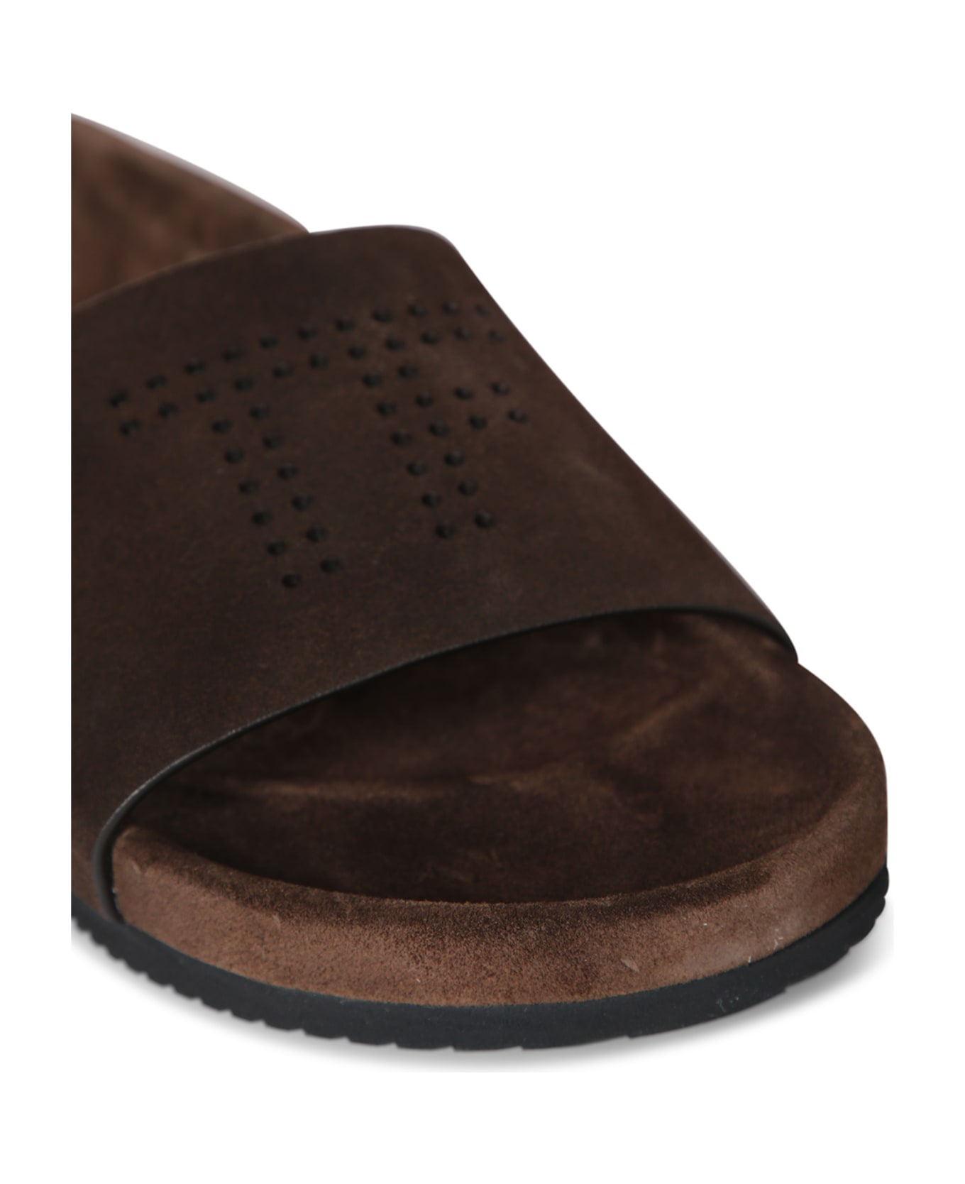 Tom Ford Suede Sandals In Brown - Brown
