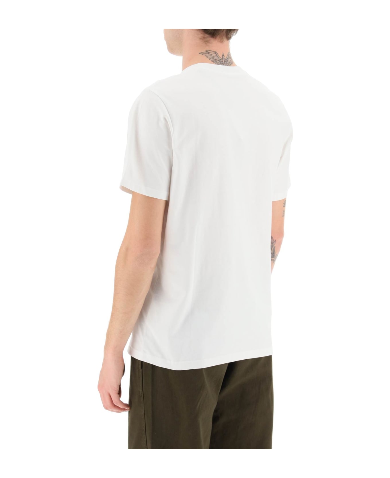 Carhartt 'pocket' T-shirt Featuring Logo Label - Xx White