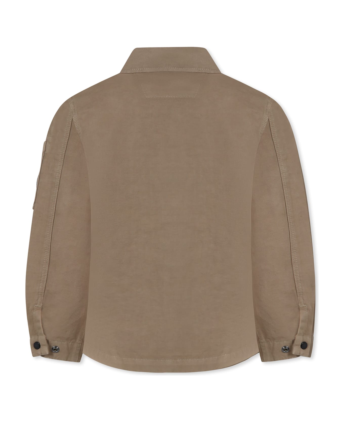 C.P. Company Undersixteen Beige Jacket For Boy - Beige