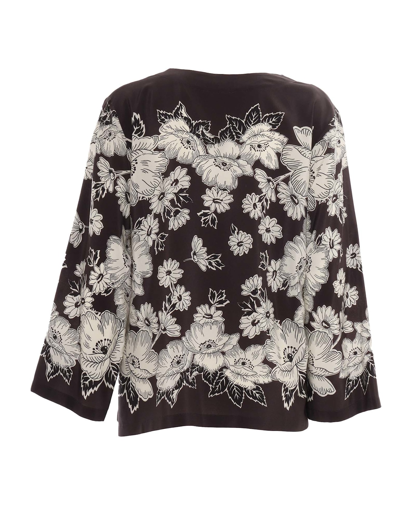 Parosh Blouse - BROWN