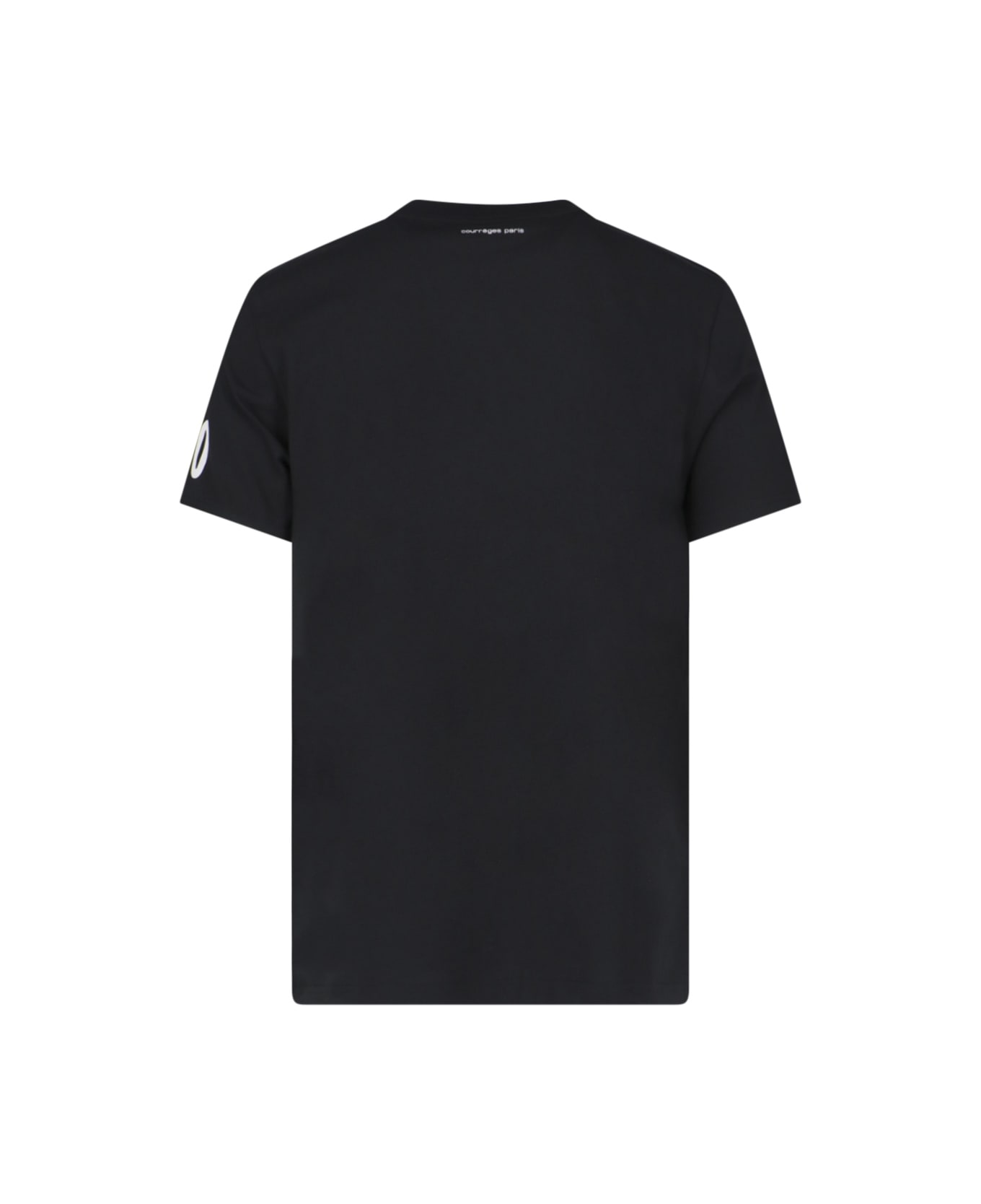 Courrèges Logo T-shirt - Black  
