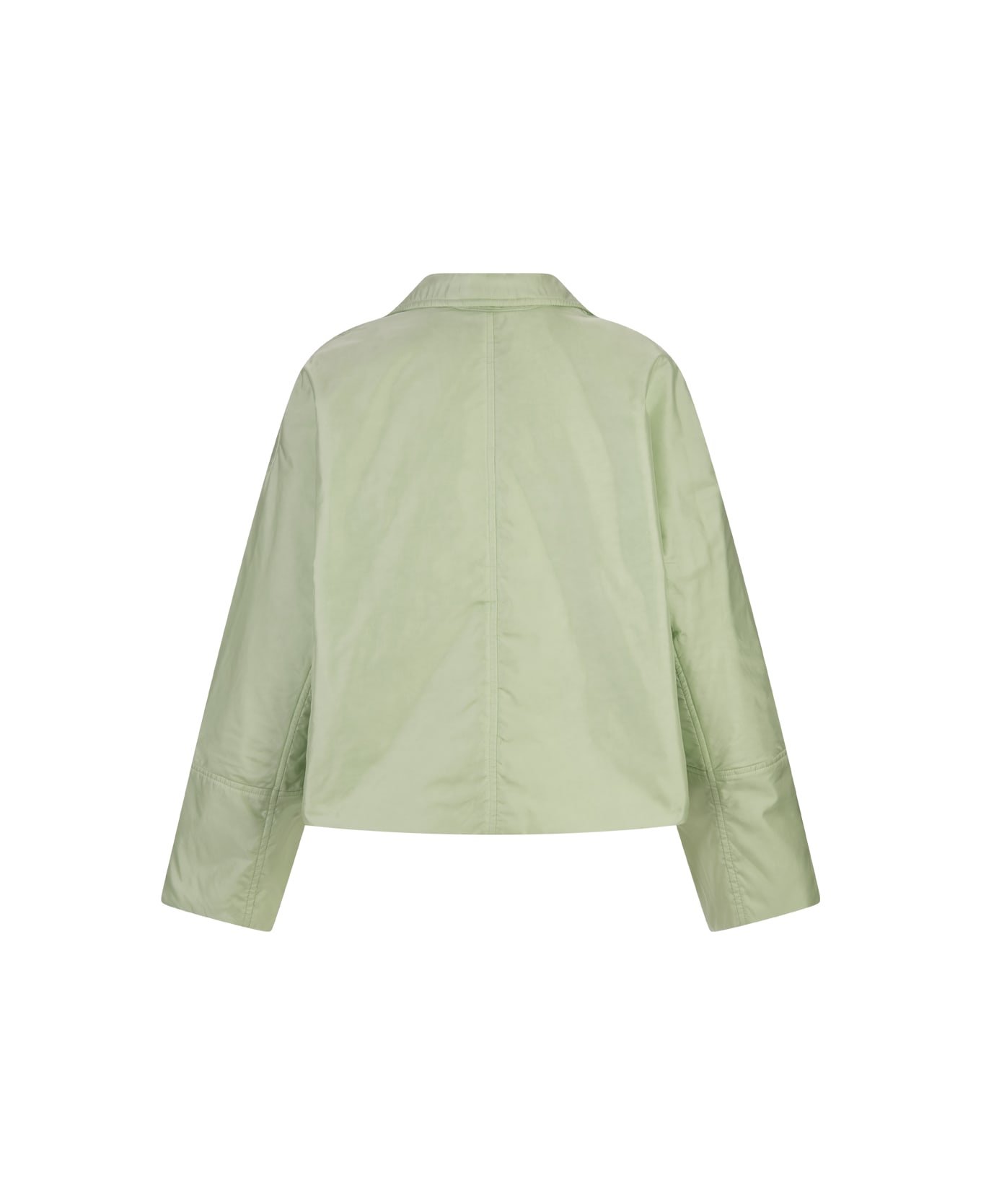 Aspesi Nylon Jacket In Mint Milk - Green レインコート