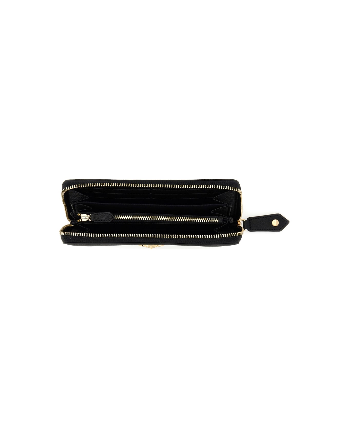Vivienne Westwood Zipped Wallet - BLACK